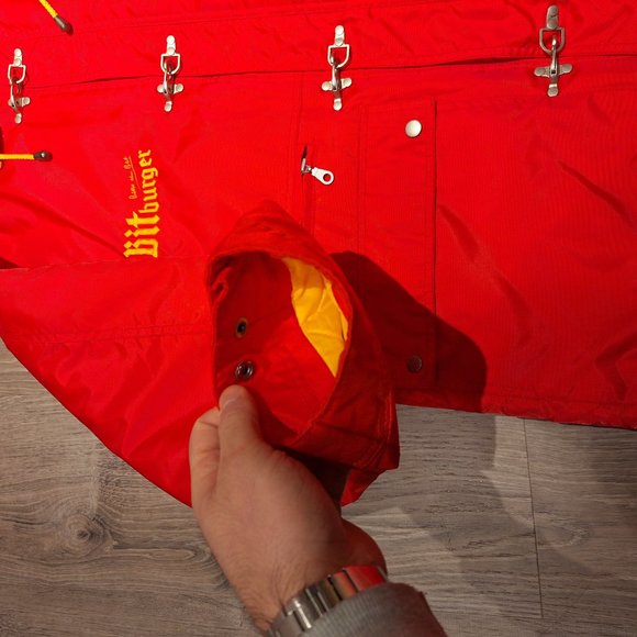 Michael Schumacher red formula one f1 long coat in original condition - Picture 6 of 10